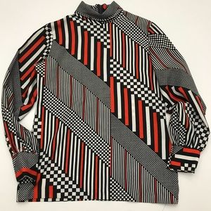 Vintage turtleneck blouse size 10